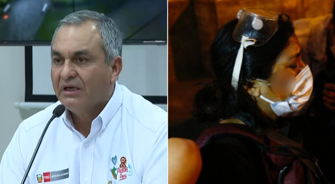 Mininter sobre fotoperiodista herida: 