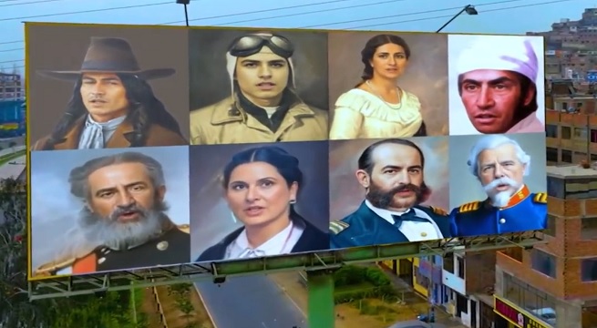 Perú Festeja: Latina recuerda a nuestros héroes con inteligencia artificial