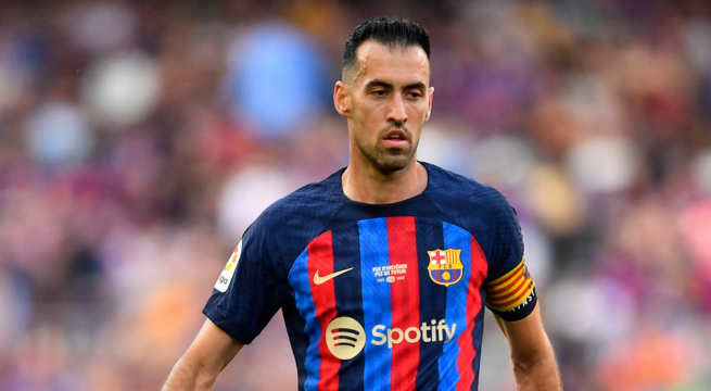 Sergio Busquets también sería presentado junto con Lionel Messi en Inter Miami