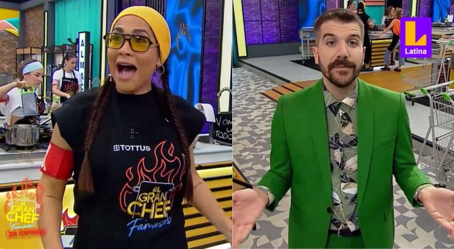 ¿Peláez le dijo espesa a Katia Palma?: el momento de tensión que provocó el conductor de El Gran Chef Famosos