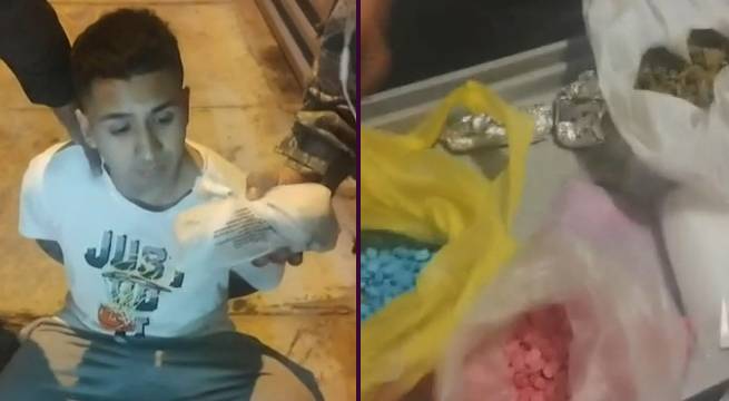 Banda vendía drogas como si fueran chocotejas