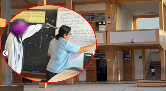 Escolar de 14 años apuntó con arma a su profesora
