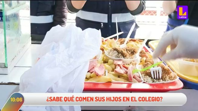 Independencia: alimentos que venden en colegios no cuentan con registro sanitario