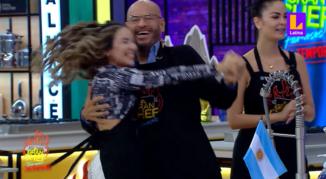El Gran Chef Famosos: Mr. Peet y Ale Fuller sacaron los 'pasos prohibidos' y bailaron tango