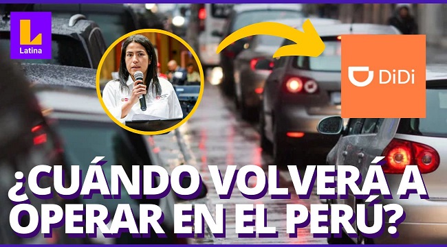 Ministra Paola Lazarte sobre DIDI: 