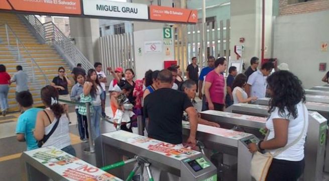 Refuerzan seguridad en estaciones de la Línea 1 del Metro de Lima