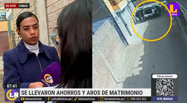 Familia sale de paseo y delincuentes ingresan a su casa y roban más de S/ 25 mil