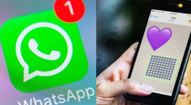 WhatsApp: ¿Cuál es el verdadero significado del corazón morado?