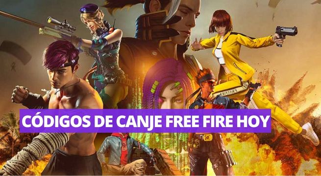 Códigos de Free Fire y recompensas para reclamar hoy, martes 22 de agosto