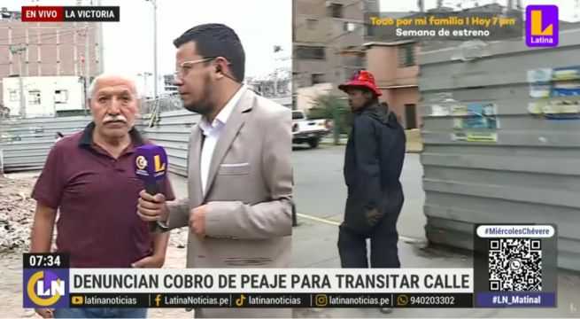 La Victoria: Vecinos denuncian cobro de 'peaje' para transitar en calles