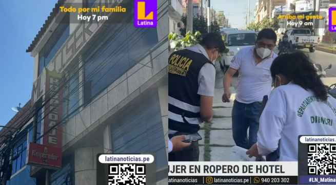 Ayacucho: encuentran cuerpo de mujer dentro de ropero de hotel