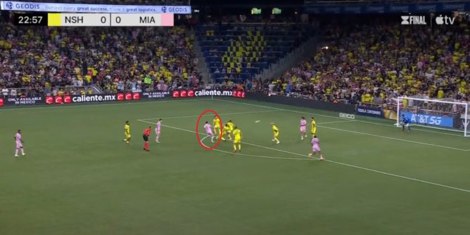 Quiere el título: golazo de Messi en la final Inter de Miami vs. Nashville | VIDEO