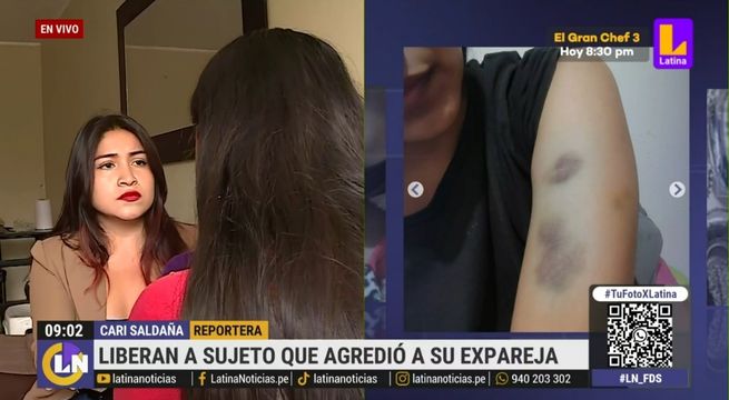 Hombre agrede a su expareja y queda en libertad