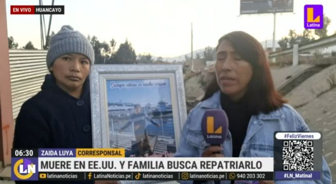 Huancayo: piden ayuda para repatriar cuerpo de joven que murió en EE.UU. 