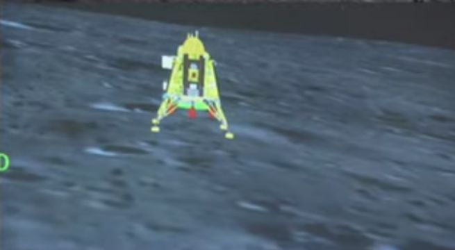 India se convierte en el cuarto país en aterrizar en la Luna