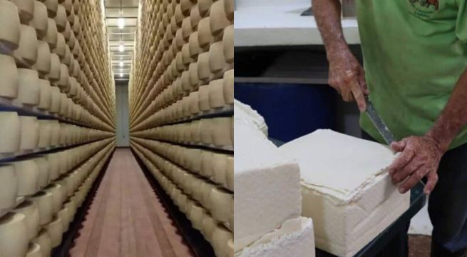Italia: hombre muere aplastado por múltiples ruedas de queso de 40 kilos