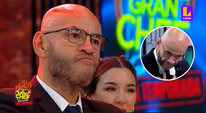 Mr. Peet es el segundo eliminado de la ronda final de El Gran Chef Famosos 