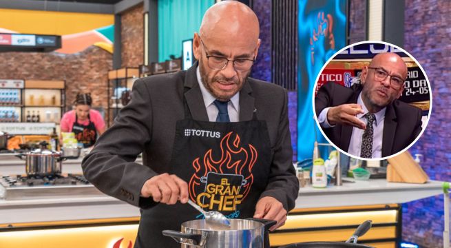 Mr. Peet tras ser eliminado de El Gran Chef Famosos: 