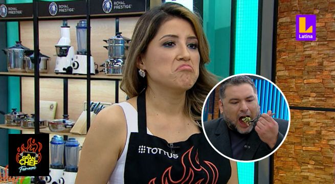 Fátima Aguilar intentó engañar con omelette quemado: así reaccionó Masías al notarlo en El Gran Chef Famosos