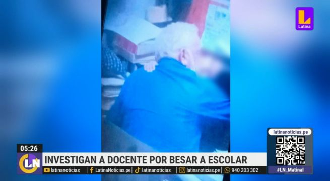 Docente evangélico besa a escolar y padres piden su despido