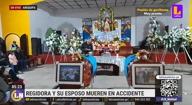 Regidora y su esposo pierden la vida tras caer a un abismo