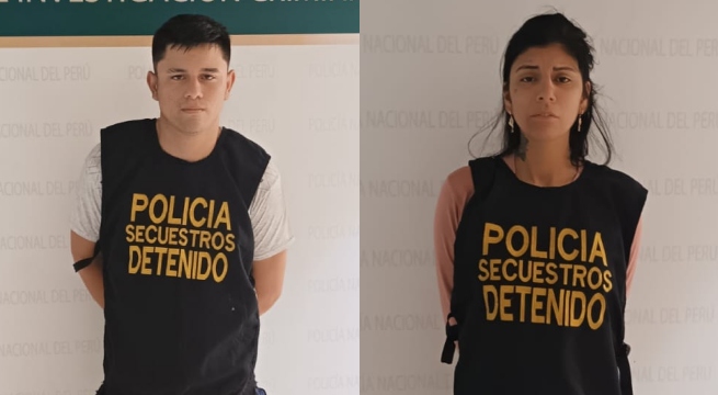 PNP interviene a dos presuntos miembros de la banda criminal 'Tren de Aragua'