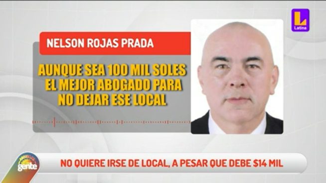 Dueño de 'El Aguajal' en Los Olivos no quiere pagar deuda de más de 14 mil soles y amenaza a propietaria del local que alquila