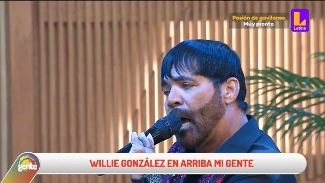 Willie González anunció en Arriba mi Gente su nuevo tema 