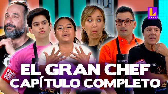 El Gran Chef Famosos – Viernes 25 de agosto – PROGRAMA COMPLETO