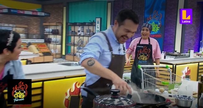 “No te equivoques”: Katia Palma le exige a Natalia Salas alejarse de Giacomo en El Gran Chef Famosos