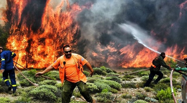 Grecia: Se registra el mayor incendio forestal en la historia de la Unión Europea