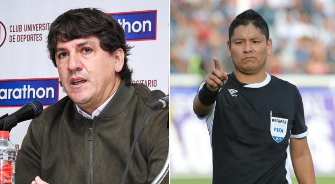 Jean Ferrari pide árbitros extranjeros para partido ante Atlético Grau