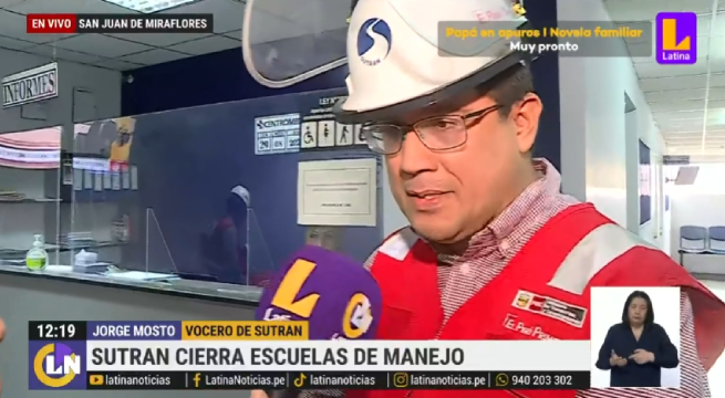 Sutran cierra escuelas de manejos y centros médicos tras denuncia de Punto Final