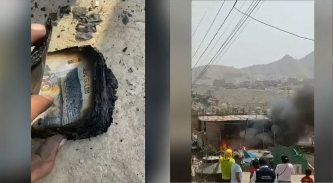 Familia pierde más de 20 mil soles tras incendio de su vivienda