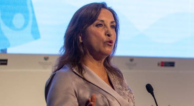 El 'blooper' de Dina Boluarte: 