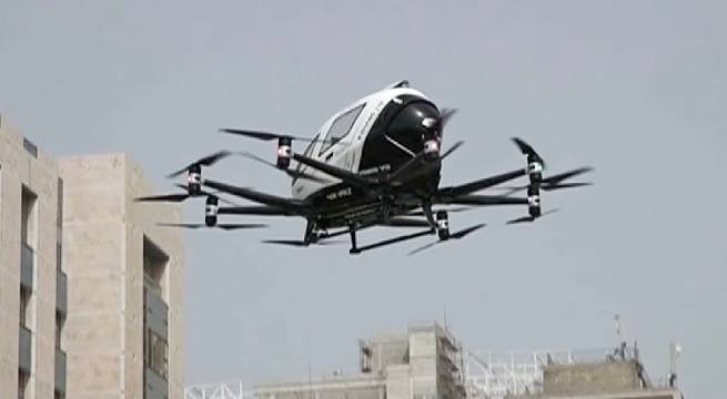 Israel: empresaria desarrolla un taxi volador