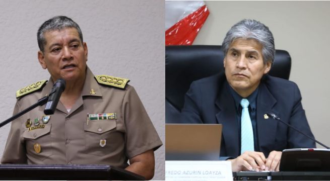 Congresista Azurín respondió al general Angulo sobre precariedad de la escuela de suboficiales