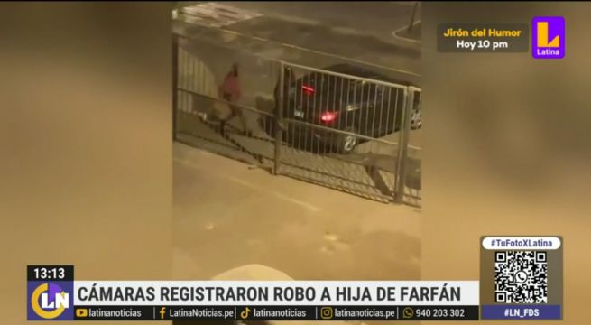 Así fue el robo a la hija de Jefferson Farfán en Surco [VIDEO]