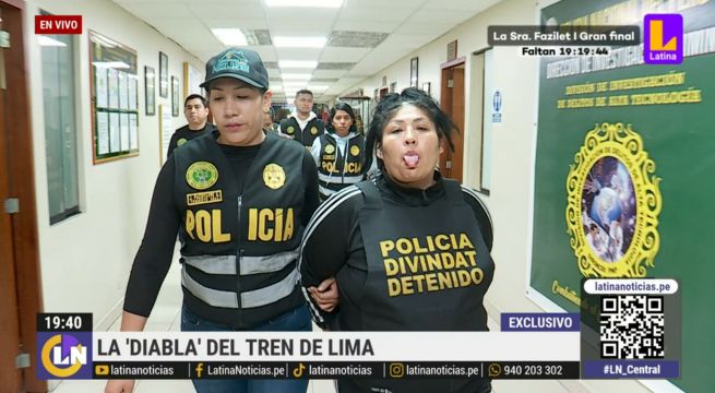 'La Diabla' de Metro de Lima repartía tarjetas adulteradas en las estaciones del tren