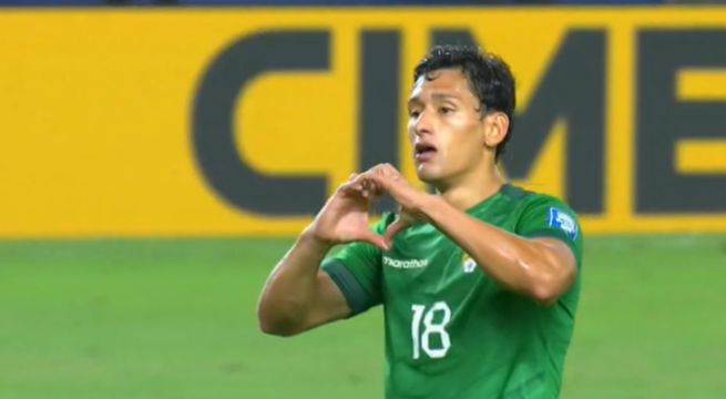 Bolivia descuenta con Víctor Ábrego y anota el 4-1 ante Brasil [VIDEO]