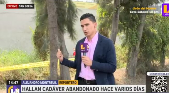 San Borja: hallan cuerpo con varias semanas en descomposición debajo del puente El Derby