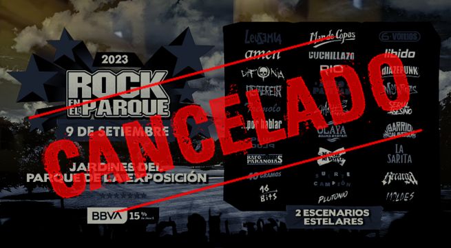 Cancelan Festival de Rock en el Parque: qué pasó con el evento musical