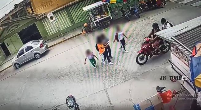 Escolar sufre brutal atropello de moto lineal