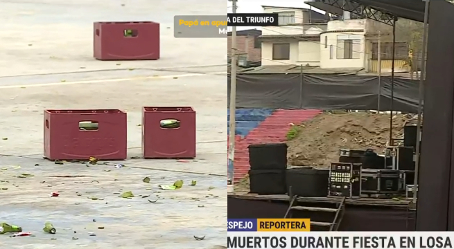 VMT: balacera en concierto de chicha deja 2 muertos