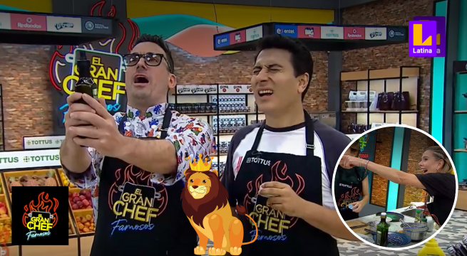 Armando Machuca y Santi Lesmes recrean canción de El Rey León en El Gran Chef Famosos