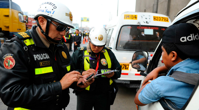 ¡Atención conductores! Conozca cómo anular una papeleta M20 en Sutran