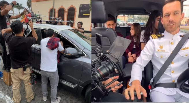 Mira el detrás de cámaras de la promo de “Papá en apuros” | VIDEO  