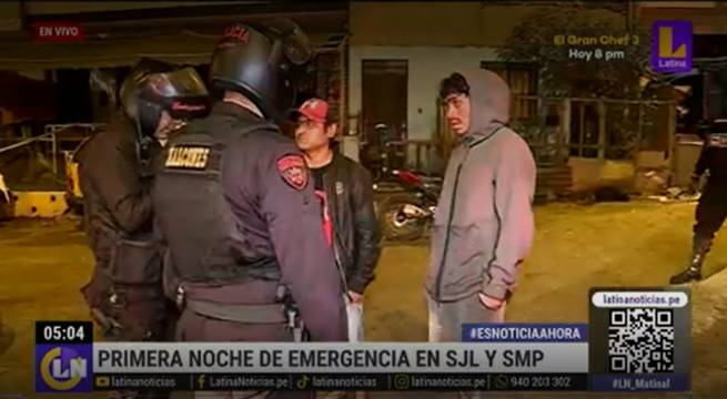 San Juan de Lurigancho: así se vivió el primer día del Estado de Emergencia