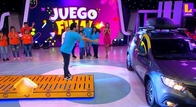 Por poco: la familia Barboza tuvo la opción de ganarse el auto 0 km pero la llave chocó en la ventana