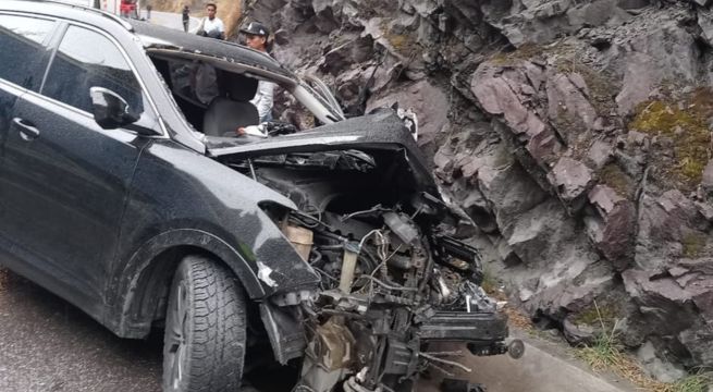 Carretera Central: policía fallece y jefe del Escuadrón Verde queda herido